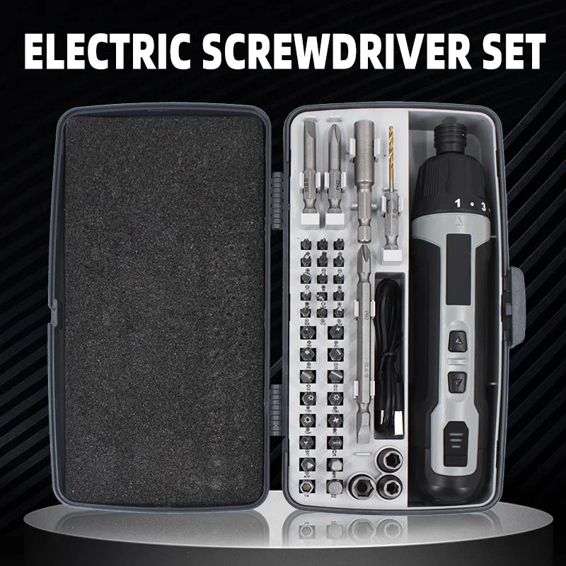 Rechargeable & Cordless Screwdriver Set