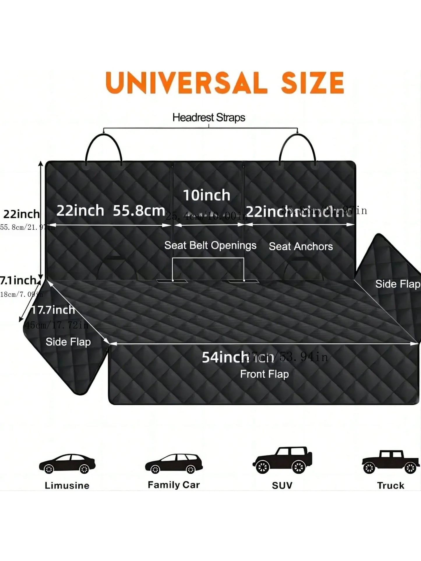 Waterproof Dog/Pet Car Seat Cover
