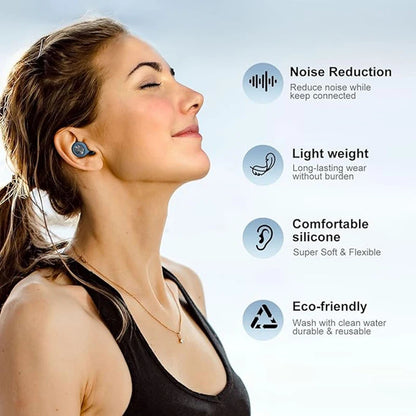 Noise Cancelling Silicone Sleep Earplugs