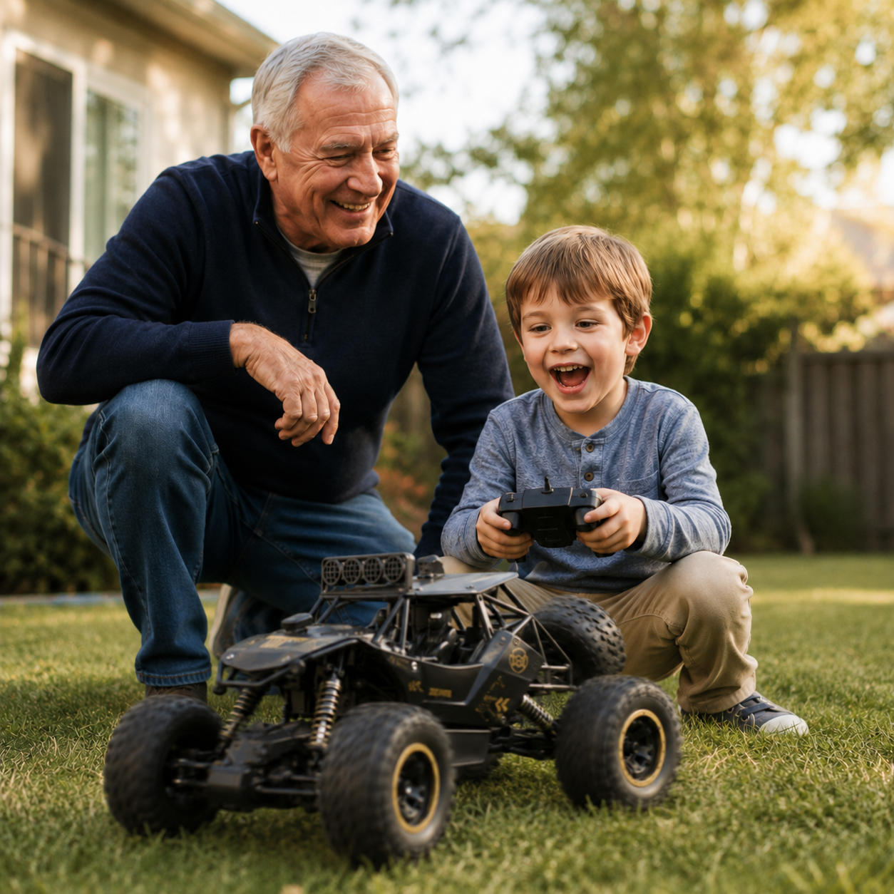 Four Wheel Drive Remote Control All Terrain Truck