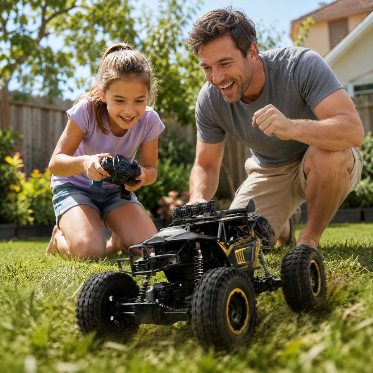 Four Wheel Drive Remote Control All Terrain Truck