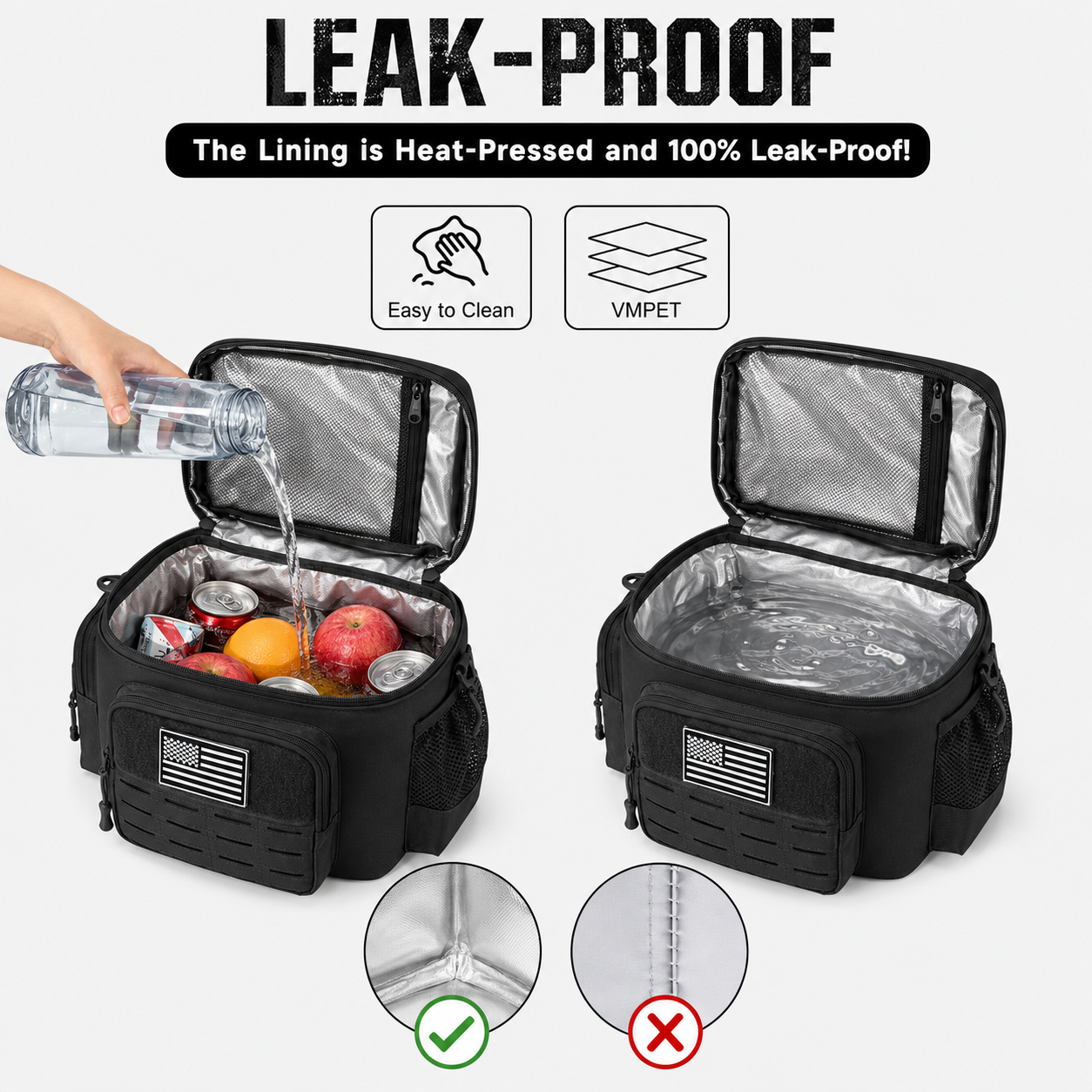 Tactical Insulated Cooler Lunch Bag