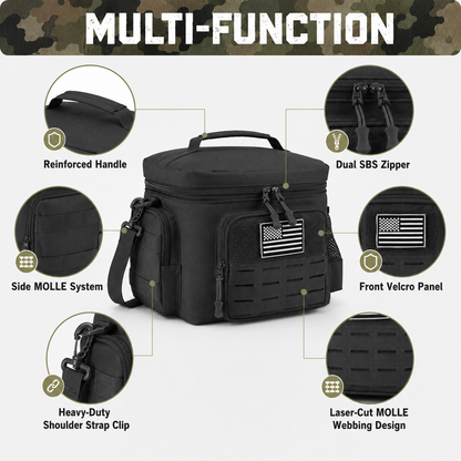 Tactical Insulated Cooler Lunch Bag
