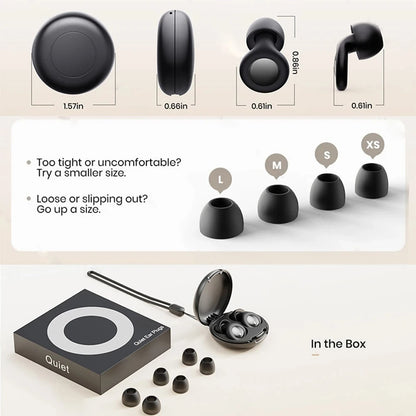 Noise Cancelling  Silicone Sleep Earplugs