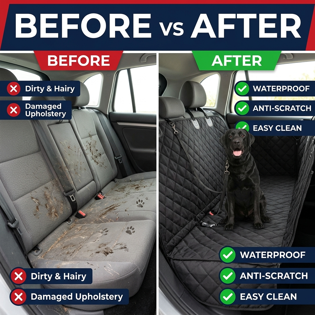 Waterproof Dog/Pet Car Seat Cover
