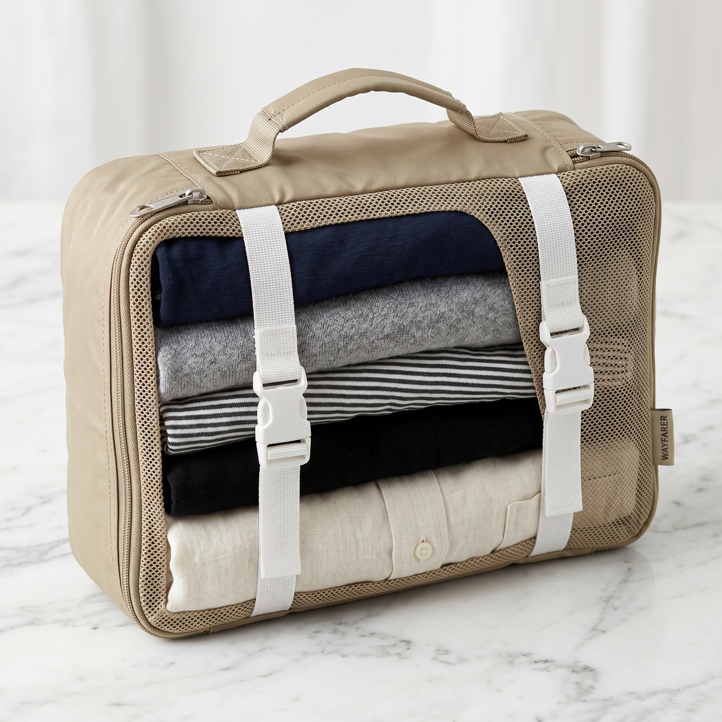 7-10 Pieces Travel Packing Cubes Organiser Set